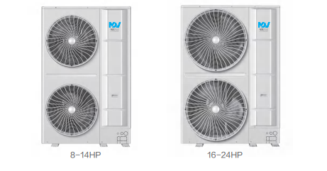 无界多联室外机（侧出风）-MDV8 Free系列